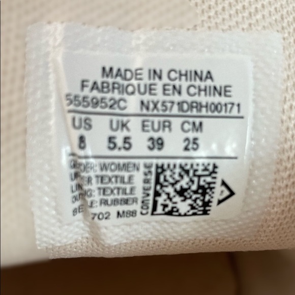 Converse Breakpoint Women Sz 8 Fresh Cyan Barely Orange Sneakers Floral 555952C - Picture 5 of 8